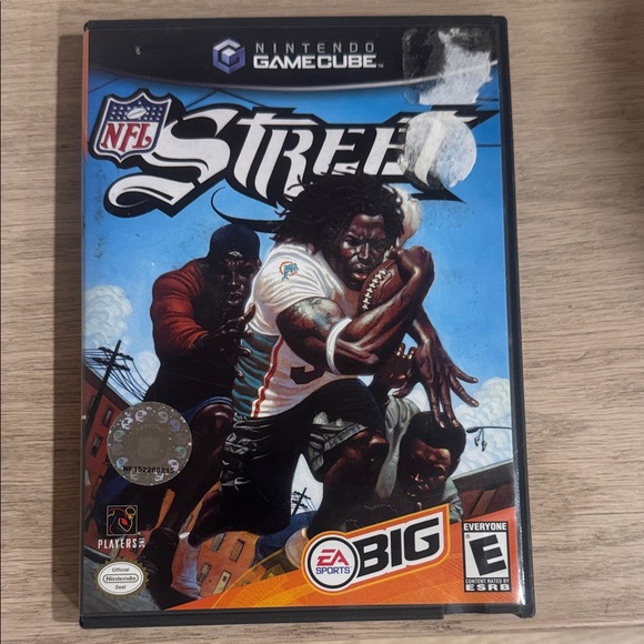 Nintendo Other - Nintendo GameCube NFL Street - Black, White, and Blue